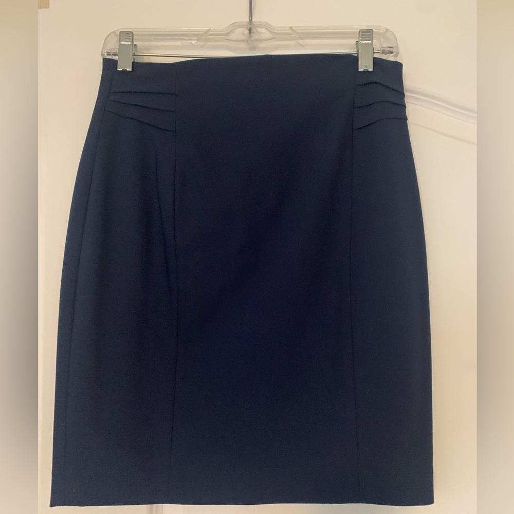 NWT Express blue pencil skirt